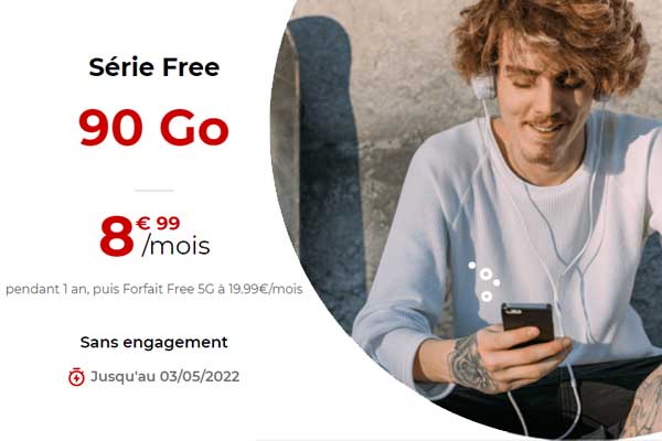 Découvrez le nouveau forfait Free Mobile à moins de 10€ en série limitée