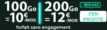 Promotion forfaits mobiles RED by SFR
