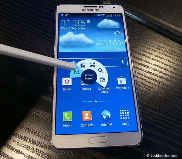 Samsung Galaxy Note 3 : le constructeur annonce 5 millions de ventes