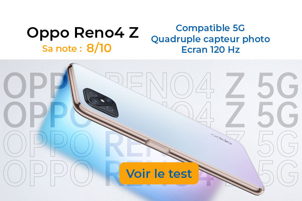 Test Oppo Reno4 Z 5G : L’avantage de la 5G dans un appareil solide et performant