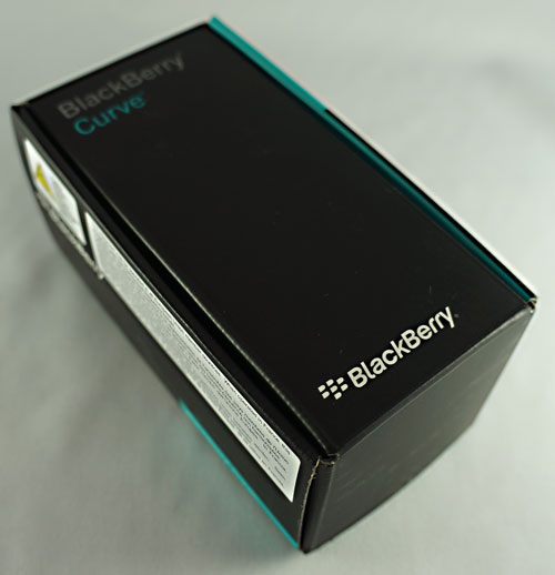 Test BlackBerry Curve 9320 : boite du smartphone