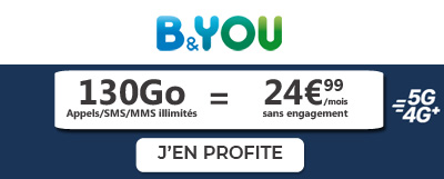 Forfait B&You 5G