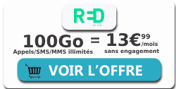 Forfait RED 100Go