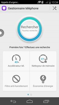Honor 6 : Gestionnaire téléphone