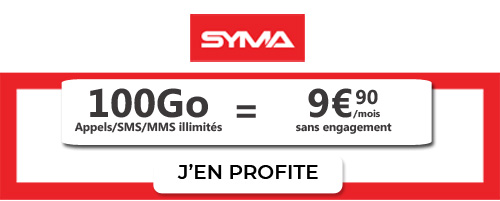 Forfait 100Go Syma Mobile