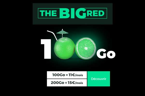 Le BIG RED est de retour pour les soldes d'été : trois forfaits mobiles sans engagement à prix cassés 