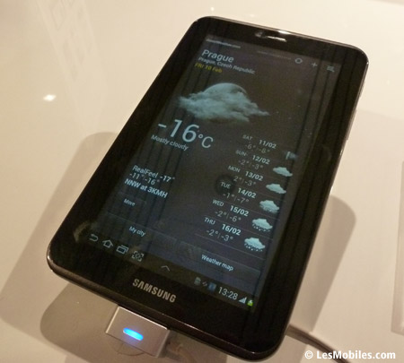 Prise en main Samsung Galaxy Tab 2 (7.0)