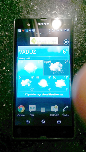 premières photos du Sony Yuga C6603