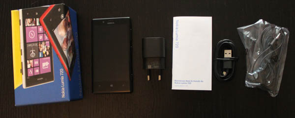 Nokia Lumia 720 contenu