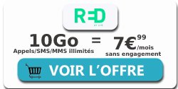forfait RED 10Go