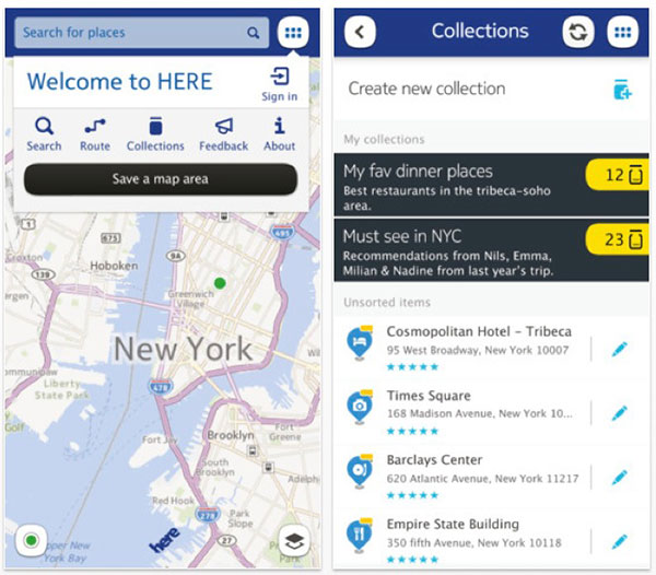 Here Maps de Nokia débarque gratuitement sur l'App Store, pour les iPhone et les iPad 