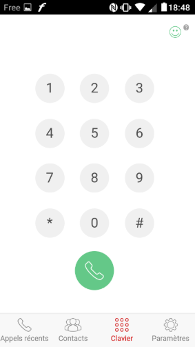 Application Relais Téléphonie chez Free