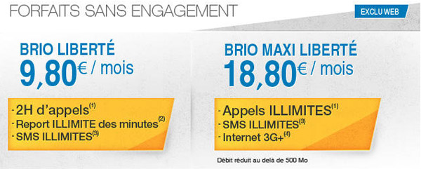 Coriolis Télécom : 2 nouveaux forfaits « Brio Liberté » pour répondre à Free Mobile