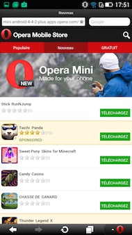 Hisense H910 interface