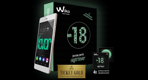 Wiko lance un pack (très) spécial avec le Fever 4G blanc/doré