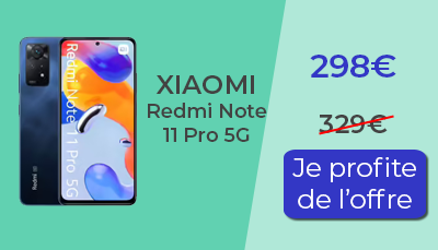 Xiaomi Redmi Note 11 Pro 5G promotion Noël