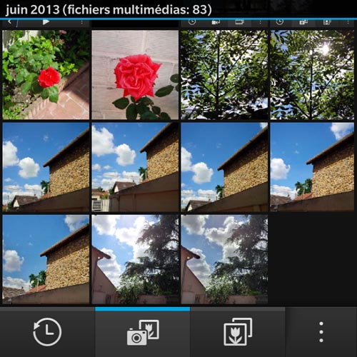 BlackBerry Q5 : lecteur multimédia