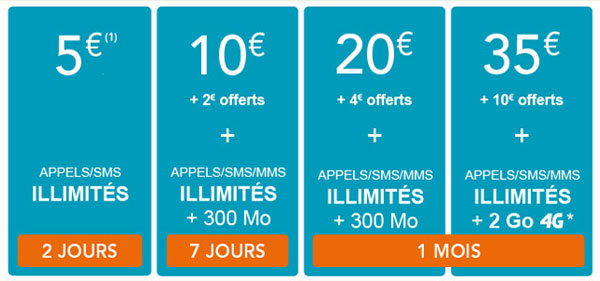 Bouygues Telecom lance la première offre 4G prépayée