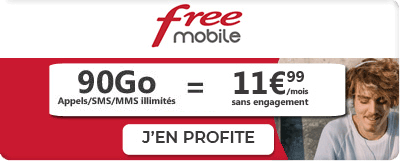 Série limitée Free Mobile 90 Go