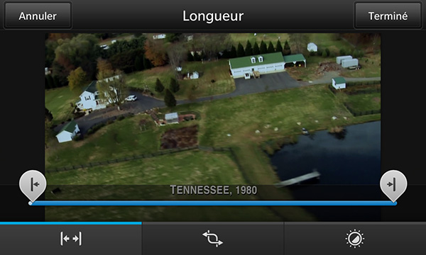 BlackBerry Z10 : lecteur vidéo