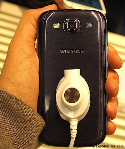prise en main lancement samsung galaxy s3 s III londres
