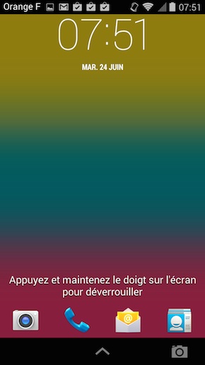 SoshPhone 4G interface