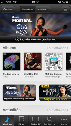  Test iPhone 5 : système d'exploitation + interface utilisateur 