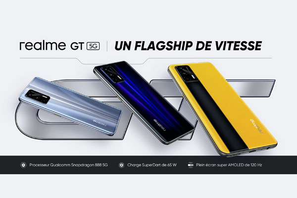 Le realme GT est disponible en promo à partir de 399 € pour les premiers arrivés seulement