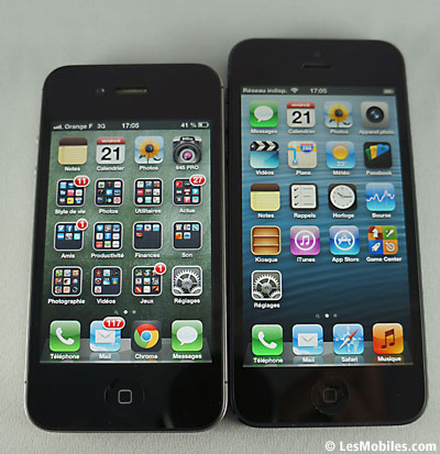 Prise en main Apple iPhone 5