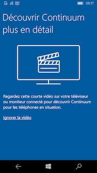 Windows 10 Mobile Continuum