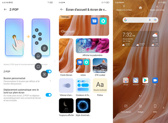 ZTE Axon 40 ultra interface 4