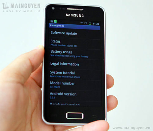 Samsung Galaxy S Advance Photos Vietnam Philippines