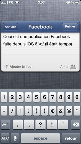  Test iPhone 5 : système d'exploitation + interface utilisateur