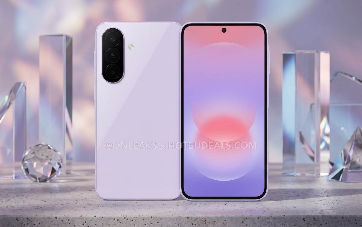 Samsung Galaxy A27 fond intro OnLeaks