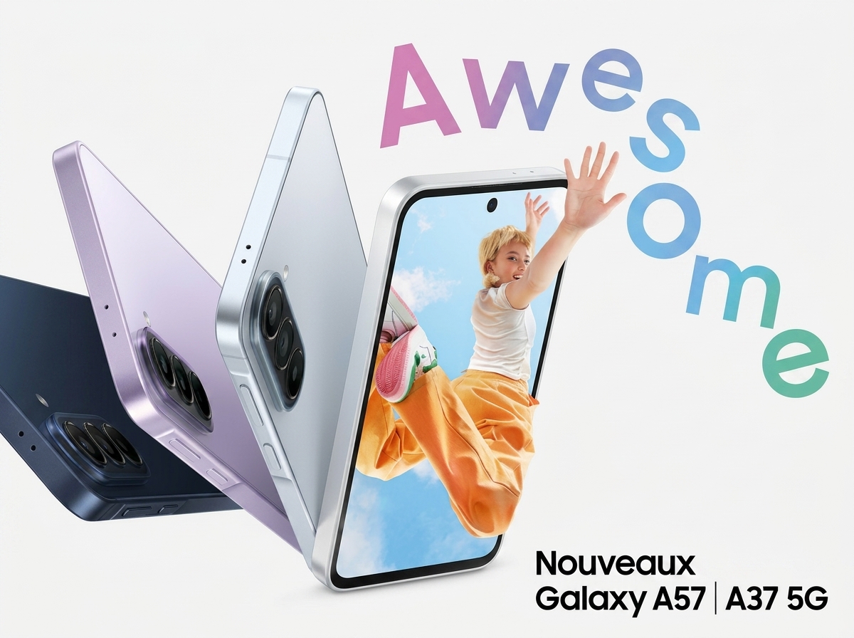 Les Samsung Galaxy A57 et A37