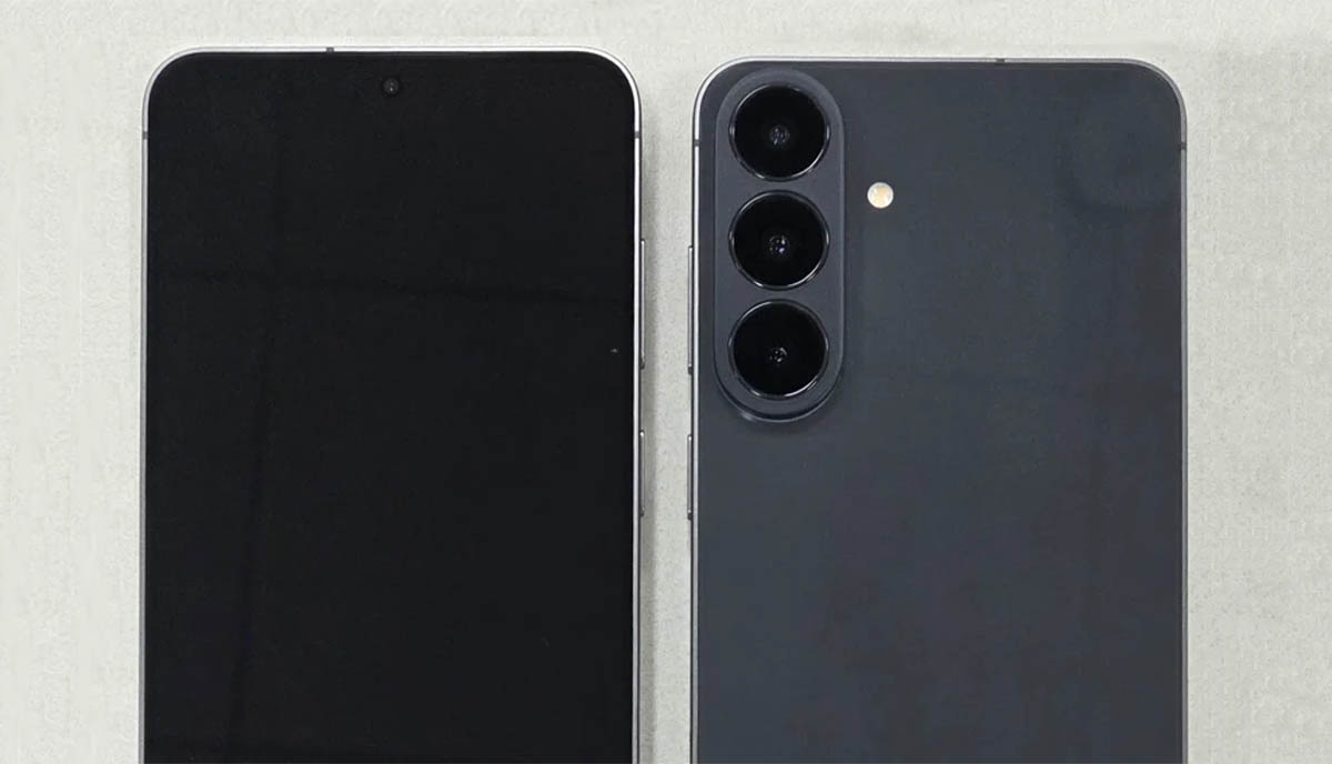 Samsung Galaxy S26 FE face et dos