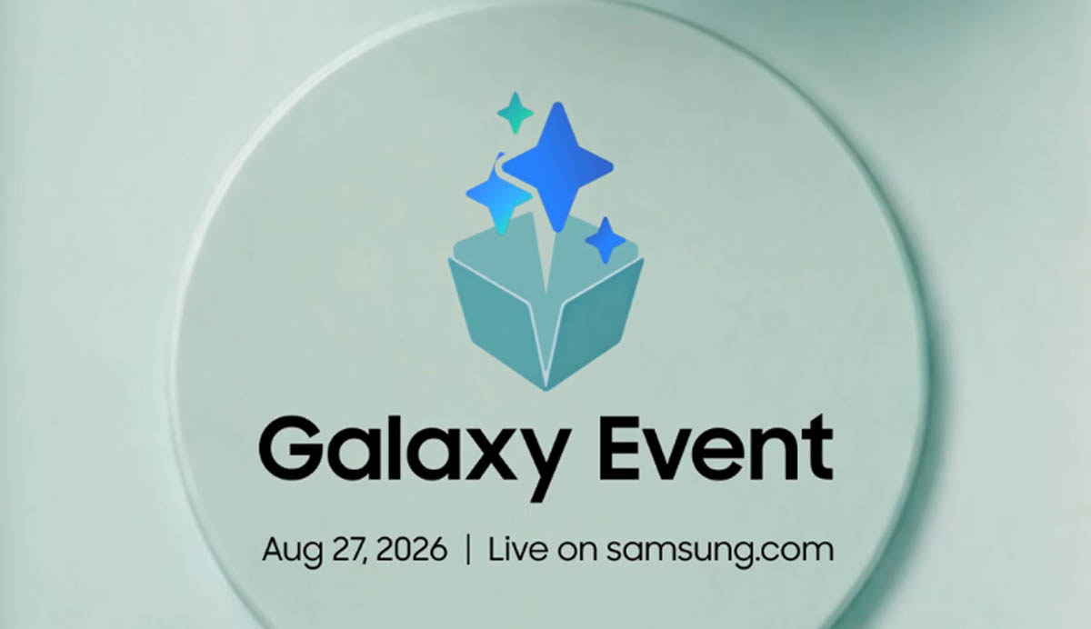 Samsung Galaxy S26FE affiche annonce lancement