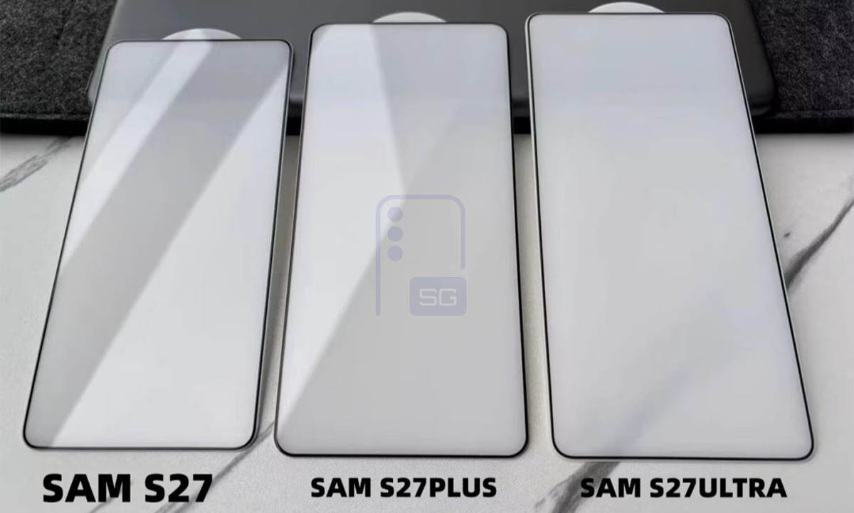 Samsung Galaxy S27 Galaxy S27+ et Galaxy S27 Ultra protection écran leaks Sammyguru