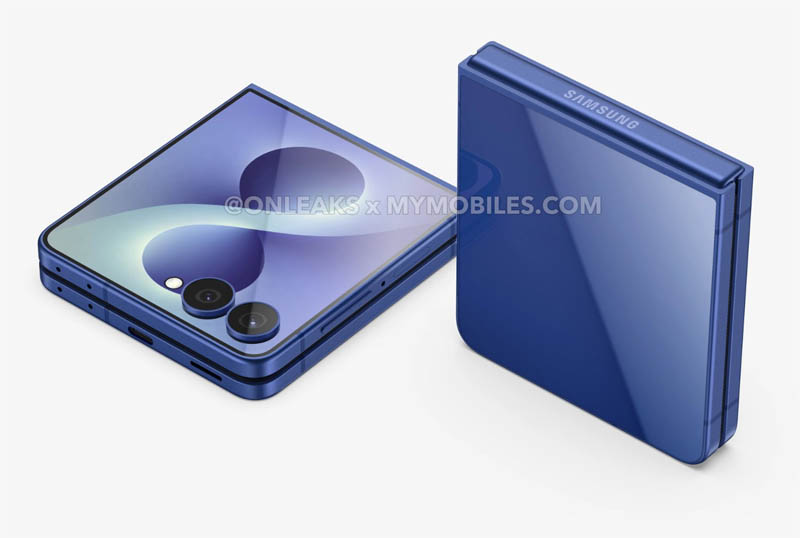 Samsung Galaxy Z Flip8 leak Onleaks