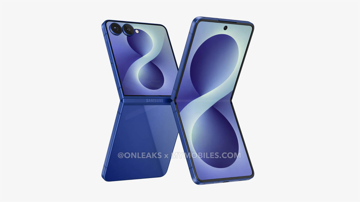 Samsung Galaxy Z FLip8 leak Onleaks intro