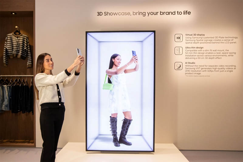 Samsung Spatial Signage
