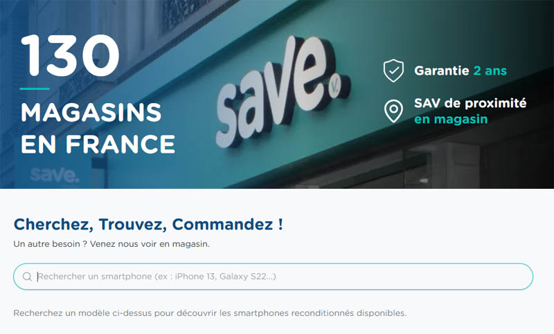 save reconditionné