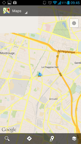 Huawei Ascend P2 : Maps