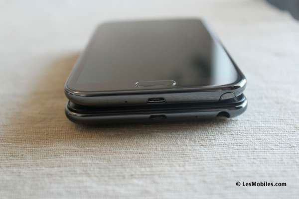 Comparaison des deux Galaxy Note