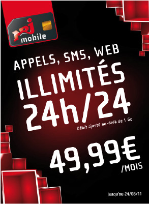 NRJ Mobile lance le forfait Ultimate illimité à 49,99 euros