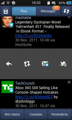 Test Samsung Galaxy Wave 3 processeur 1,4 GHz dos coulissant écran super amoled 4 pouces 5 mégapixels Bada 2.0 Live Panel Samsung Apps