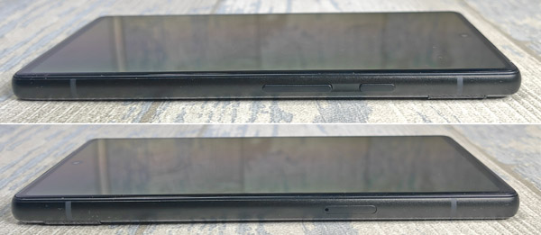 google pixel 6a profil côté