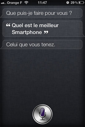 Siri iPhone 4S Nokia Lumia 900 meilleur smartphone