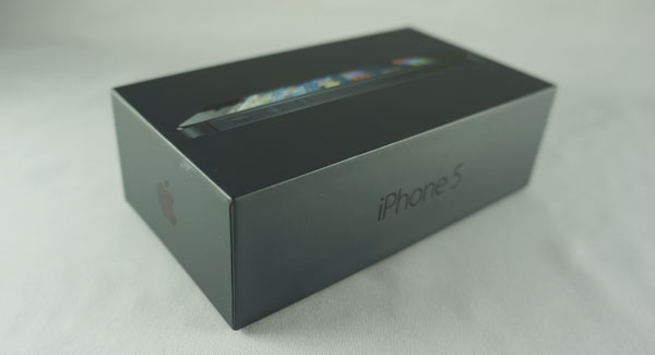 Test iPhone 5 :  boîte du smartphone