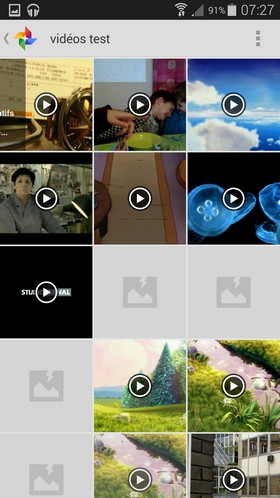 Samsung Galaxy S5 Lecture Multimédia